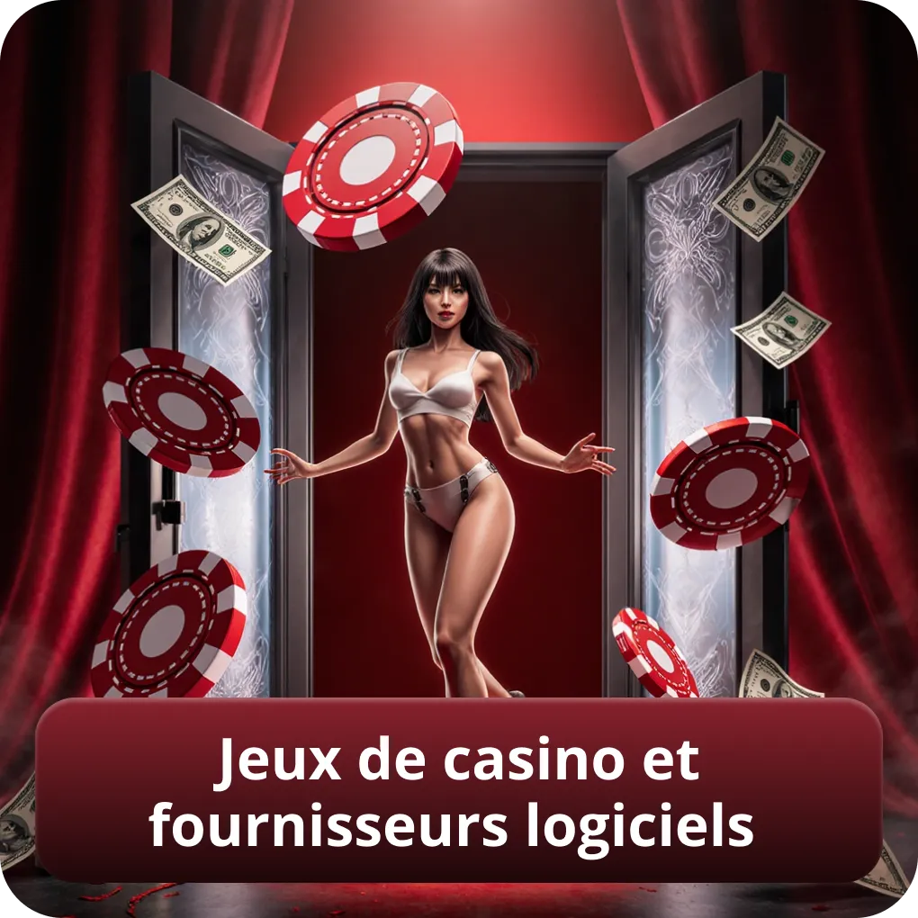 Jeux de casino et fournisseurs logiciels du meilleur casino en ligne Canada