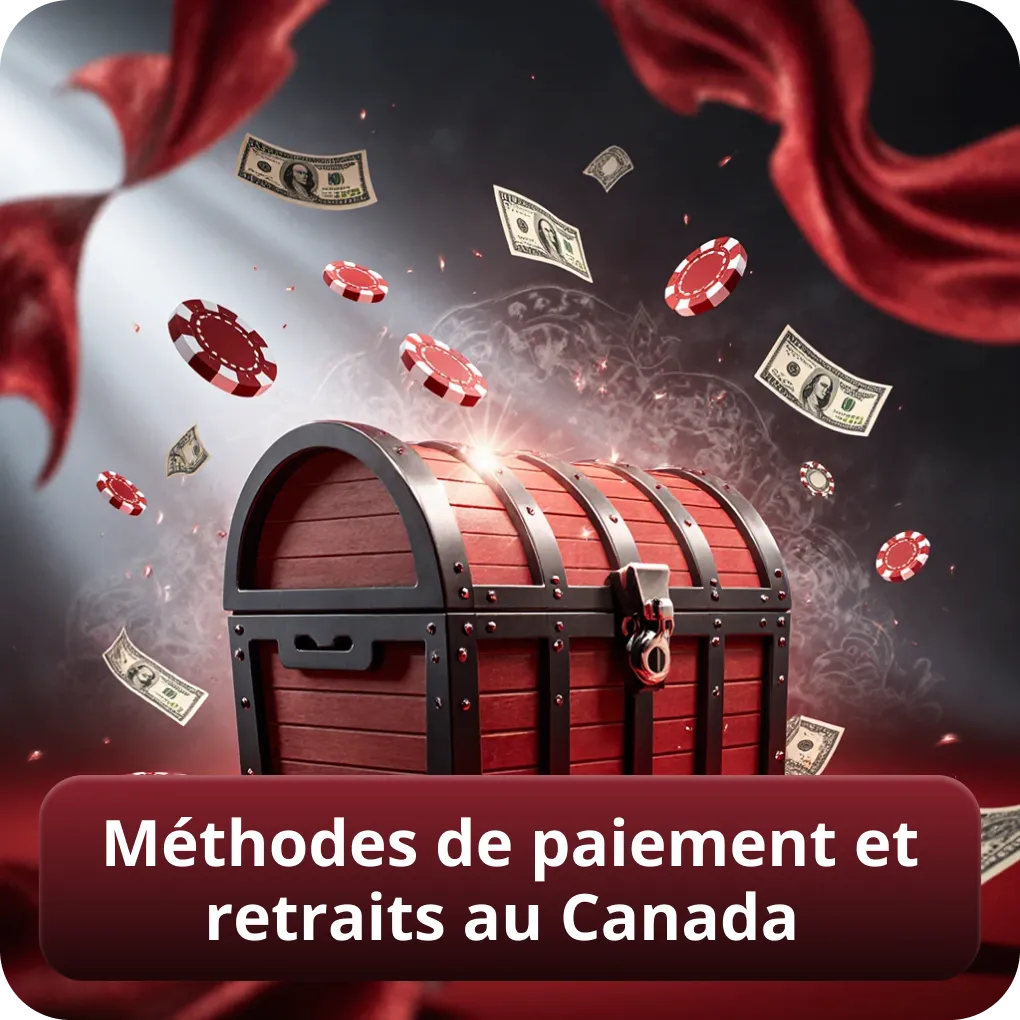 Méthodes de paiement et retraits du meilleur casino en ligne Canada