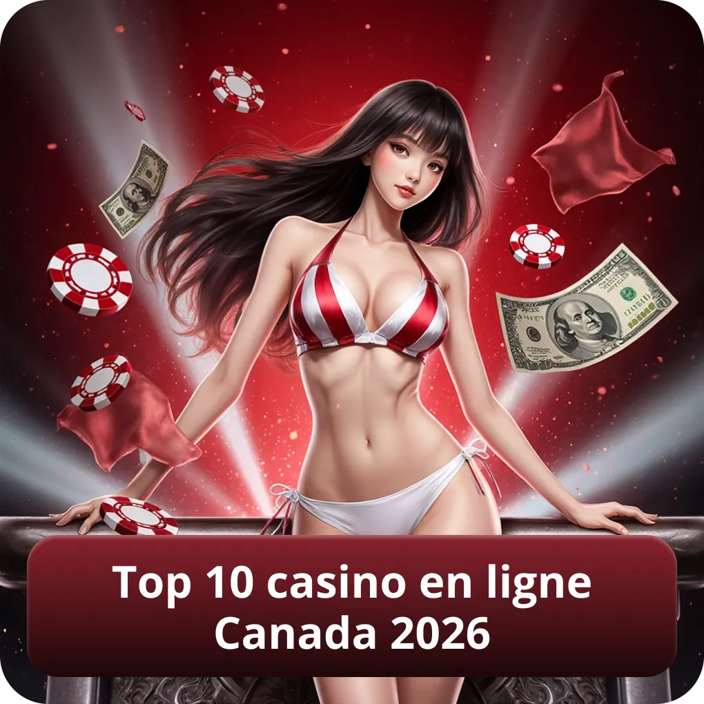Top 10 meilleur casino en ligne Canada 2026